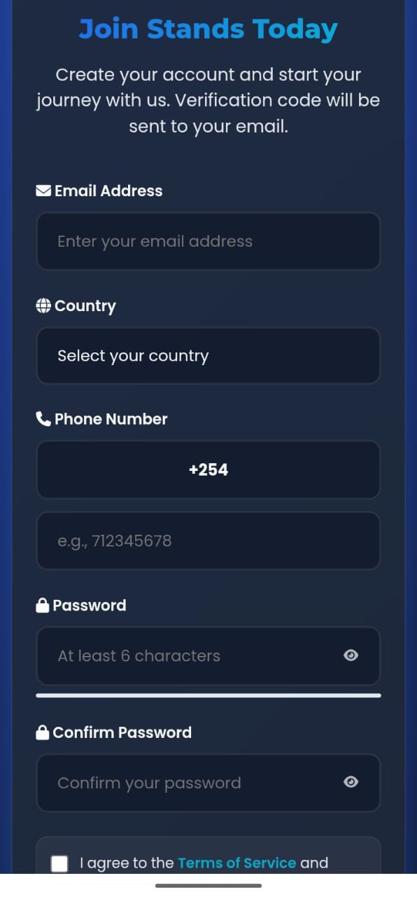 Sign Up